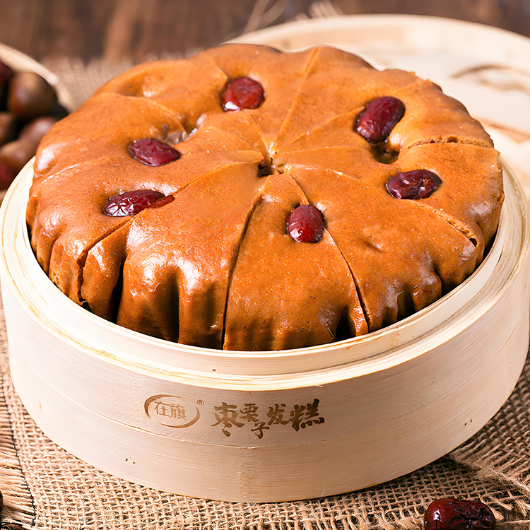 棗栗子發糕700g（三角）