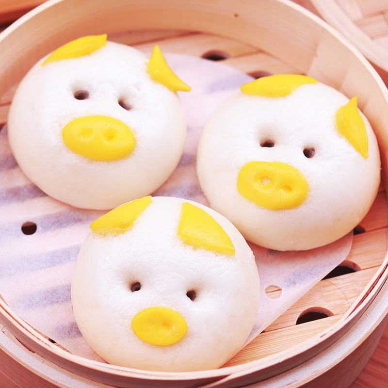 小豬奶黃包